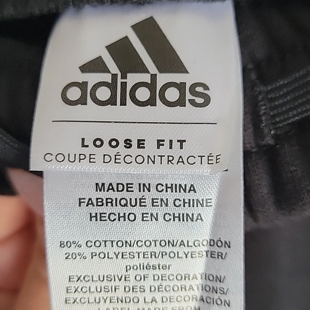 adidas girls black